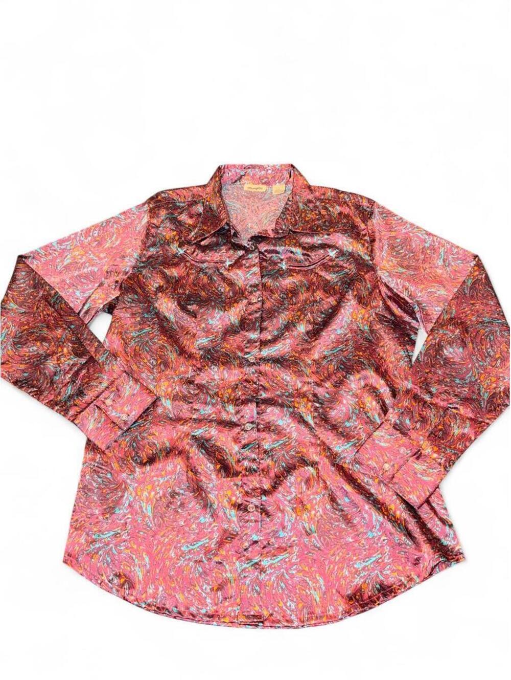 Vintage Wrangler Western Pearl Snap Shirt